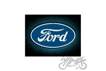 MAGNET FORD LOGO BLUE SHINE 14399