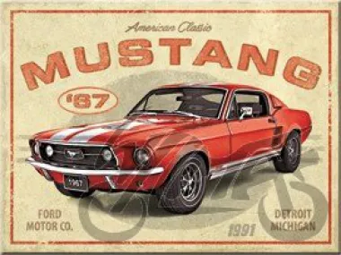 MAGNET FORD MUSTANG GT 1967 14402