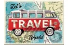MAGNETAS VW BULLI LETS TRAVEL 14403
