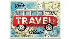 MAGNETAS VW BULLI LETS TRAVEL 14403
