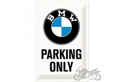 METALINĖ LENTELĖ 20x30 BMW PARKING ONLY 22241