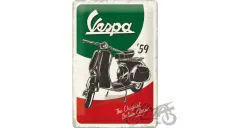 TIN SIGN 20x30 VESPA CLASSIC 22283