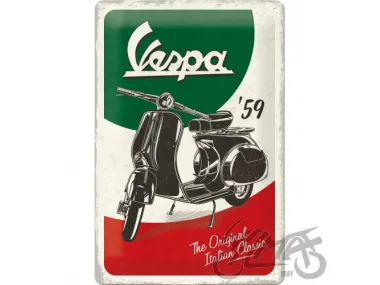 TIN SIGN 20x30 VESPA CLASSIC 22283