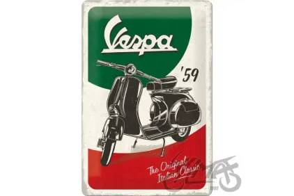 TIN SIGN 20x30 VESPA CLASSIC 22283