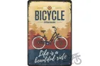 TIN SIGN 20x30 BICYCLE RIDE 22293
