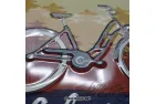 TIN SIGN 20x30 BICYCLE RIDE 22293