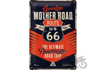METALINĖ LENTELĖ 20x30 ROUTE 66 22314