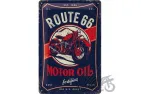 METALINĖ LENTELĖ 20x30 ROUTE 66 MOTOR OIL 22315