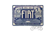 TIN SIGN 20x30 FIAT SINCE 1899 22321