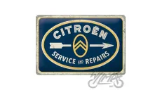 TIN SIGN 20x30 CITROEN SEWRVICE 22328