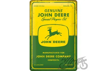 TIN SIGN 20x30 JOHN DEERE SPECIALOIL 22329