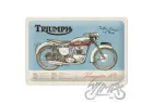 TIN SIGN 20x30 TRIUMPH BONNEVILLE 22332