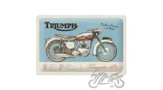 TIN SIGN 20x30 TRIUMPH BONNEVILLE 22332