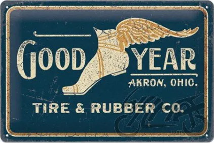 METALINĖ LENTELĖ 20x30 GOODYEAR WING FOOT 22342