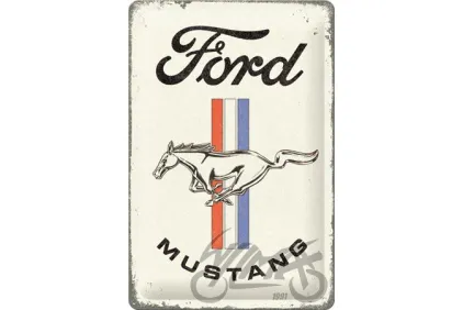 METALINĖ LENTELĖ 20x30 FORD MUSTANG HORSE 22343