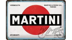METALINĖ LENTELĖ 20x30 MARTINI LOGO WHITE 22346