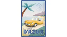 TIN SIGN 20x30 CITROEN DA LA COTE 22364