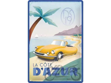 TIN SIGN 20x30 CITROEN DA LA COTE 22364