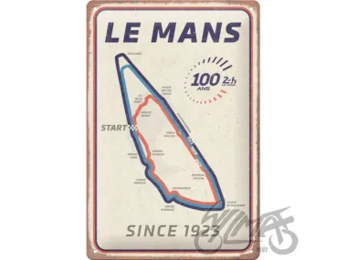 METALINĖ LENTELĖ 20x30 24h LE MANS CIRCUIT 22394