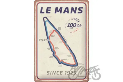 METALINĖ LENTELĖ 20x30 24h LE MANS CIRCUIT 22394