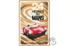 METALINĖ LENTELĖ 20x30 24h LE MANS RED CAR 22395