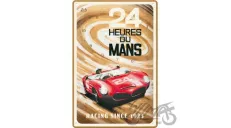 METALINĖ LENTELĖ 20x30 24h LE MANS RED CAR 22395