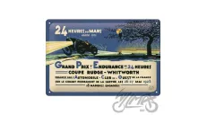TIN SIGN 20x30 24h LE MANS FIRST 22396