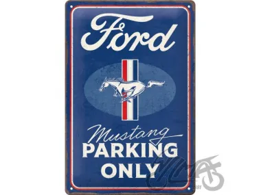 METALINĖ LENTELĖ 20x30 FORD MUSTANG PARKING 22398