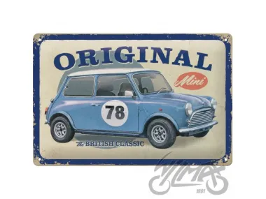 TIN SIGN 20x30 MINI THE BRITISH CLAS 22403