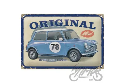 TIN SIGN 20x30 MINI THE BRITISH CLAS 22403