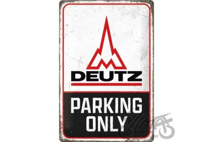 METALINĖ LENTELĖ 20x30 DEUTZ PARKING ONLY 22404