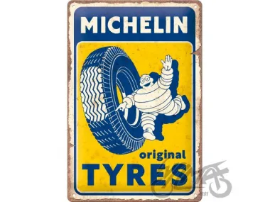 TIN SIGN 20x30 MICHELIN ORIGINAL 22405