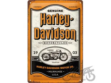 METALINĖ LENTELĖ 20x30 HARLEY-DAVIDSON 22419