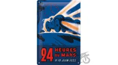 TIN SIGN 20x30 24h LE MANS RACING 22420