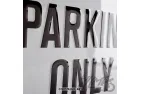 TIN SIGN 30X40 BMW PARKING 23200