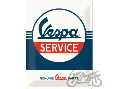 METALINĖ LENTELĖ 30x40 VESPA SERVICE 23259