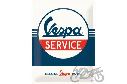 METALINĖ LENTELĖ 30x40 VESPA SERVICE 23259