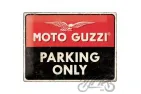 METALINĖ LENTELĖ 30x40 MOTO GUZZI PARKING ONLY 23261