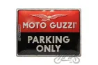METALINĖ LENTELĖ 30x40 MOTO GUZZI PARKING ONLY 23261