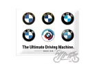 METALINĖ LENTELĖ 30x40 BMW EVOLUTION 23296