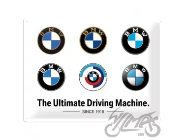 METALINĖ LENTELĖ 30x40 BMW EVOLUTION 23296