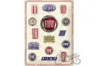 METALINĖ LENTELĖ 30x40 FIAT EVOLUTION 23297