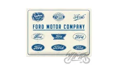 METALINĖ LENTELĖ 30x40 FORD LOGO EVOLUTION 23299
