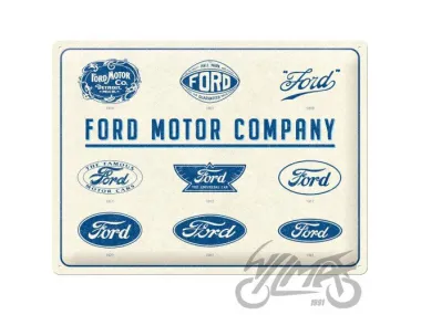 METALINĖ LENTELĖ 30x40 FORD LOGO EVOLUTION 23299