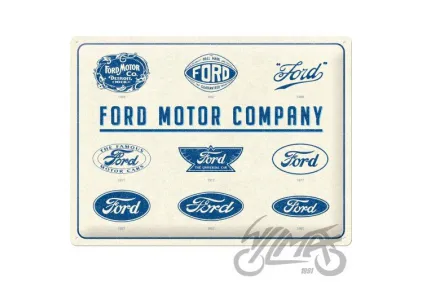 METALINĖ LENTELĖ 30x40 FORD LOGO EVOLUTION 23299