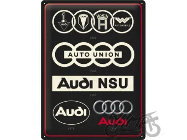METALINĖ LENTELĖ 30x40 AUDI EVOLUTION 23306