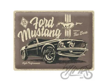 METALINĖ LENTELĖ 30x40 FORD MUSTANG THE BOSS 23311