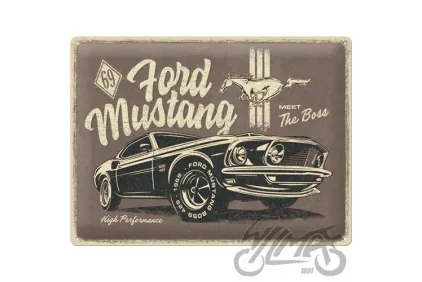 METALINĖ LENTELĖ 30x40 FORD MUSTANG THE BOSS 23311