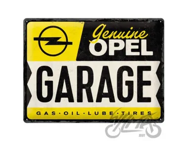 TIN SIGN 30x40 OPEL GARAGE 23315