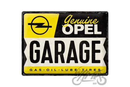 TIN SIGN 30x40 OPEL GARAGE 23315